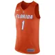 NCAA Florida Gators #1 Nike Basketball Jersey Orange