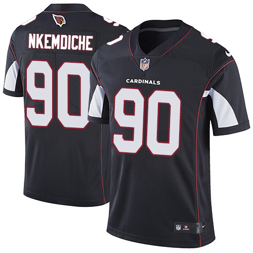 NFL Arizona Cardinals #90 Nkemdiche Black Vapor Limited Jersey