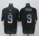 Nike Philadelphia Eagles 9 Foles USA Flag Fashion Black Elite Jersey