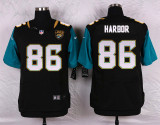 Nike Jacksonville Jaguars #86 Harbor Black Elite Jersey