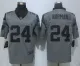 NEW Nike Carolina Panthers 24 Norman Gray Mens Stitched Gridiron Gray Limited Jersey