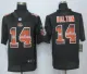 2015   New Nike Cincinnati Bengals 14 Dalton  Black  Strobe Limited Jersey