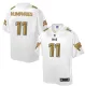 Mens NFL Tampa Bay Buccaneers #11 Humphries White Gold Collection Jersey