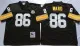 NFL Pittsburgh Steelers #86 Ward Black Throwback Jersey