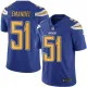 NFL San Diego Chargers #51 Emanuel Color Rush Limited Jersey