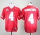 Nike Ohio State Buckeyes Kirk Herbstreit 4 Red College Football Throwback Jersey