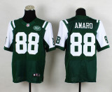 Nike New York Jets #88 Amaro Green Elite Jersey