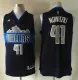NBA Dallas Mavericks #41 Nowitzki Black Jersey