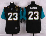 Nike Jacksonville Jaguars #23 Harris Black Elite Jersey