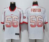 New Nike San Francisco 49ers 56 Foster Drift Fashion White Elite Jersey