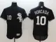 MLB Chicago White Sox #10 Moncada Black Jersey