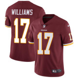 Mens Washington Redskins #17 Williams Elite Red Jersey