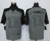 New Nike Tampa Bay Buccaneers 13 Evans Gray Mens Stitched Gridiron Gray Limited Jersey