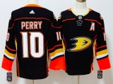 Adidas NHL Anaheim Ducks #10 Perry Black Jersey