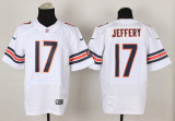 Nike Chicago BEARS #17 Jeffery Elite White Jerseys