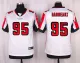 Nike Atlanta Falcons #95 Babineaux White Elite Jersey