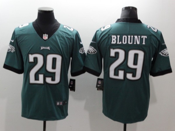 NFL Philadelphia Eagles #29 Blount Green Vapor Limited Jersey