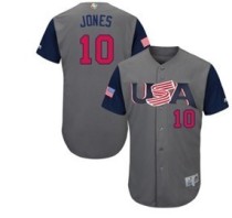 2017 World Baseball USA #10 Jones Classic Jersey