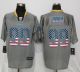 New Nike San Diego Chargers 99 Bosa USA Flag Fashion Gray Elite Jerseys
