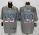 New Nike San Diego Chargers 99 Bosa USA Flag Fashion Gray Elite Jerseys