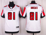 Nike Atlanta Falcons #81 Moeaki White Elite Jersey