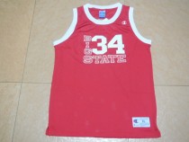 NBA Big State #34 Shuttlesworth Red Jersey