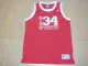 NBA Big State #34 Shuttlesworth Red Jersey