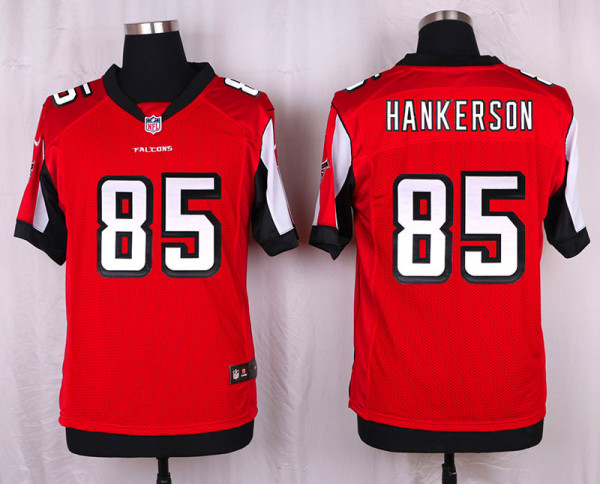 Nike Atlanta Falcons #85 Hankerson Red Elite Jersey