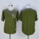 MLB Washington Nationals Blank Salute To Service Green Jersey