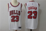 Nike NBA Chicago Bulls #23 Jordan White Jersey