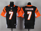 Nike Cincinnati Bengals #7 Esiason Black Elite Jersey