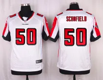Nike Atlanta Falcons #50 Schofield White Elite Jersey