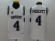 NFL Dallas Cowboys #4 Prescott White Color Rush Tank Top