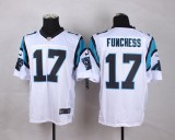 Nike Carolina Panthers #17 Funchess White Elite Jersey