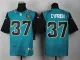 Nike Jacksonville Jaguars #37 Cyprien III Blue Elite Jersey