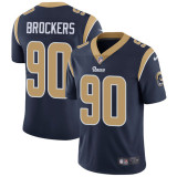 NFL Los Angeles Rams #90 Brockers D.Blue Vapor Limited Jersey