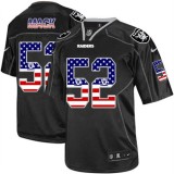 NFL Oakland Raiders #52 Mack USA Flag Jersey