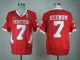 NCAA Houston Cougars #7 Case Keenum Red Jersey