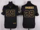 Mens Minnesota Vikings #29 Rhodes Pro Line Black Gold Collection Jersey