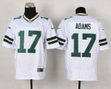 Nike Green Bay packers #17 Adams White Elite Jersey