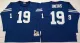 NFL Indianapolis Colts #19 Unitas Blue Long Sleeve Throwback Jersey