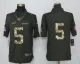 New Nike Buffalo Bills 5 Taylor Anthracite Salute To Service Limited Jersey