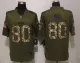 Nike San Francisco 49ers 80 Rice Green Salute To Service Limited Jersey