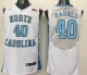 North Carolina #40 Harrison Barnes Signed UNC Tarheels Replica Jersey