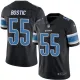 NFL Detriot Lions #55 Bostic Black Vapor Limited Jersey