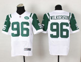 Nike New York jets #96 Wilkerson White Elite Jersey