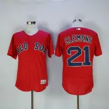 MLB Boston Red Sox #21 Clemens Red Elite Jersey