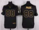 Mens Minnesota Vikings #88 Page Pro Line Black Gold Collection Jersey