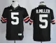 Ohio State Buckeyes #5 B.Miller Black Jersey