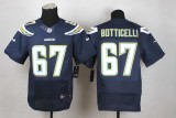 Nike San Diego Chargers #67 Botticelli D.Blue Elite Jersey